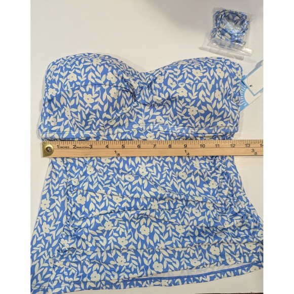 New Draper James Detachable Straps Hipster 2-Piece Swim Suit Tankini - Picture 5 of 15